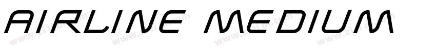 Airline Medium字体转换